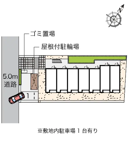 ★手数料０円★八王子市大塚　月極駐車場（LP）